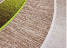 Мокетен килим ERIKA 8012 beige/green елипса